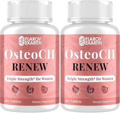 Joint Supplements for Women OsteoCII Renew Triple 360 Count (Pack of 1), Pink
