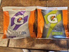 Gatorade Thirst Quencher Powder Drink Mix LemonLime & Riptide Rush Makes 5Gallon