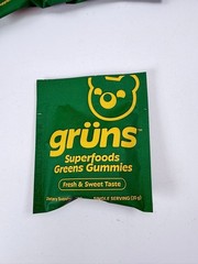 Gruns Superfoods Greens Gummies 35 Daily Packs Best By 05/2027+