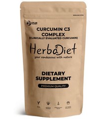 Turmeric Curcumin C3 Complex Powder, 95% Curcuminoids, Pure, Clinically Evaluate