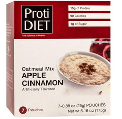 Proti Diet Apple Cinnamon Oatmeal – High Protein Breakfast Meal Replacement