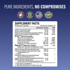 Approved Science Restlex – 420 mg Magnesium Glycinate Blend, L-theanine 200 mg –