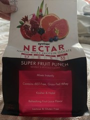 Syntax Nectar, Native Whey Protein Isolate. Super Fruit Punch