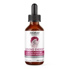 BIORAY Intimate Loving Energy 2 fl oz With Medicinal Mushrooms NonGMO, Veg…