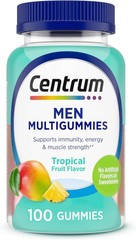 Men’S Multivitamin Gummies, Immune, Energy, Healthy Appearance Support, 100 Coun