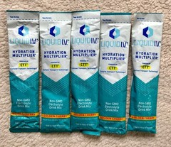 Liquid IV Hydration Multiplier Electrolyte Drink Packets 5 Different Flavors