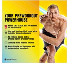 BODi Energize Pre Workout Strawberry Lemonade 40 Servings Energy Focus Supplemen