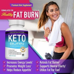 2Pack-Toplux Nutrition Keto Burn 1200mg Ketosis Formula 60 Capsules