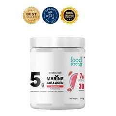 foods.trong Marine Collagen Powder 210g Watermelon Hair Skin Glow