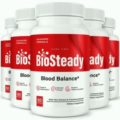 BioSteady Capsules, Bio Steady Blood Optimizer Supplement – 5 Pack
