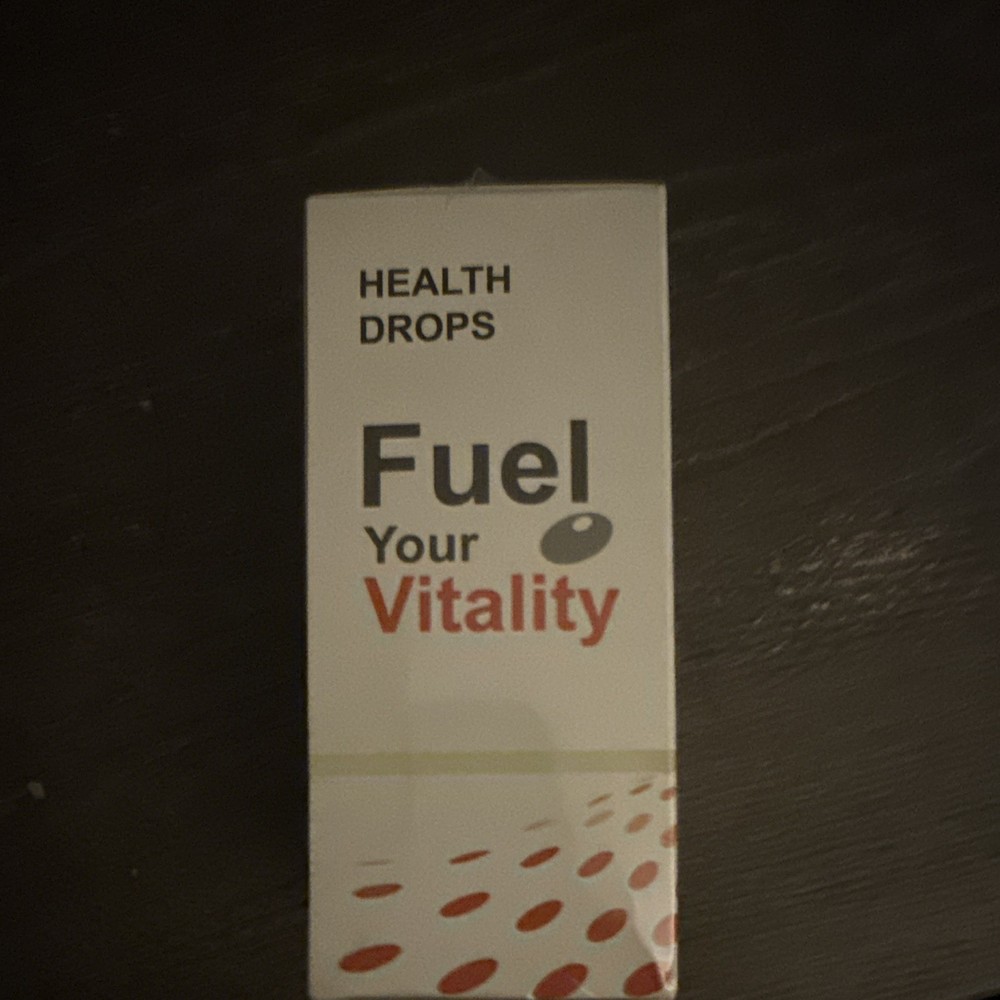 Health Drops Energy Support Dietary Supplement Drops, Gluten-Free, Unisex Adult