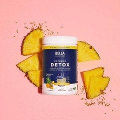 Bella All Natural Extreme Detox Powder Pineapple