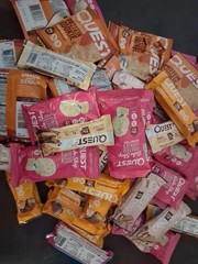 Quest Protein Bars/cookie assorted lot of 65 BBD 08/2026