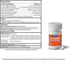 Hyland’S Leg Cramps Quick Dissolving Tablets Natural Pain Relief No Flavor 100Ct