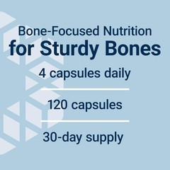 Bone Restore with Vitamin K2 – Essential Calcium & Mineral Complex, 120 Capsules