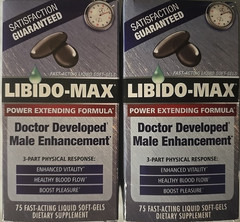 Applied Nutrition Libido-Max Fast-Acting Liquid Softgels 75 sgels (Pack of 2)