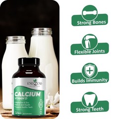 3 Pack End2.End Nutrition Calcium Zinc D 360 Tablets Veg