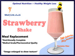 STRAWBERRY POWDER SHAKE WEIGHT LOSS | 6 BOXES | SIMILAR TO Optifast® 800
