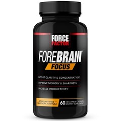 Force Factor Forebrain Focus Brain Booster Brain Supplement To Boost Clarity