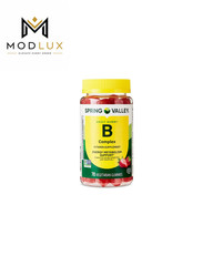 Spring Valley Vitamin B Complex Strawberry Vegetarian Gummies, 70 Count