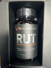 Bucked up Rut Testosterone Booster 90 Capsules EXP 05/2026!!!