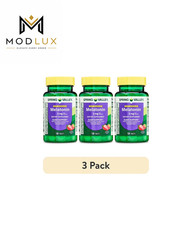 3 Pack Spring Valley Fast Dissolve Melatonin 3mg Strawberry Tablets, 120 Count