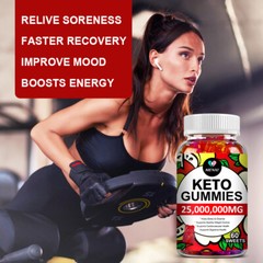 Keto ACV Gummies – 25000000MG BHB Weight Loss Fat Burner Appetite Suppressant