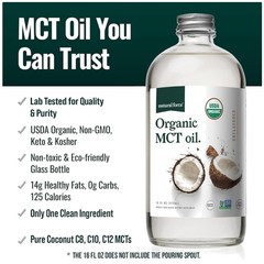Virgin Coconut Oil MCT – Certified Keto 16oz