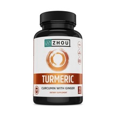 Zhou Turmeric Curcumin with Ginger – and 90 Count (Pack of 1)