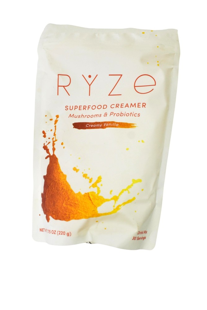 RYZE Superfood Creamer Powder 7.75 Oz (220 G) 30 Servings Creamy Vanilla 10/26