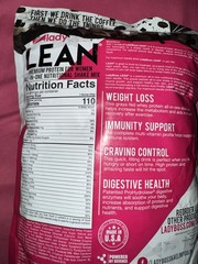Lady Boss Lean Protein Powder – Vanilla Cake NEW 1.9lb bag 30 serv