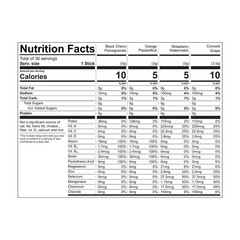 Pure Kick Energy & Hydration Electrolyte Powdered Drink Mix Variety pack, 60 Ct