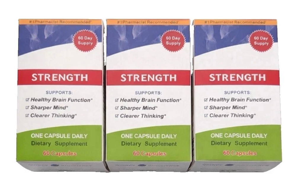 Pack Of 3, Xtra Strength 20 mg 60 Capsules .. Free Shipping