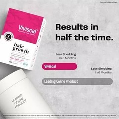 Viviscal Hair Growth Supplement for Women 180 Tablets – 3 Month Supply