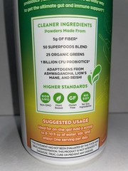 Orgain Vegan Organic Wonder Gut 5-in-1 Fiber – Orange Mango 7.05oz 05/2026