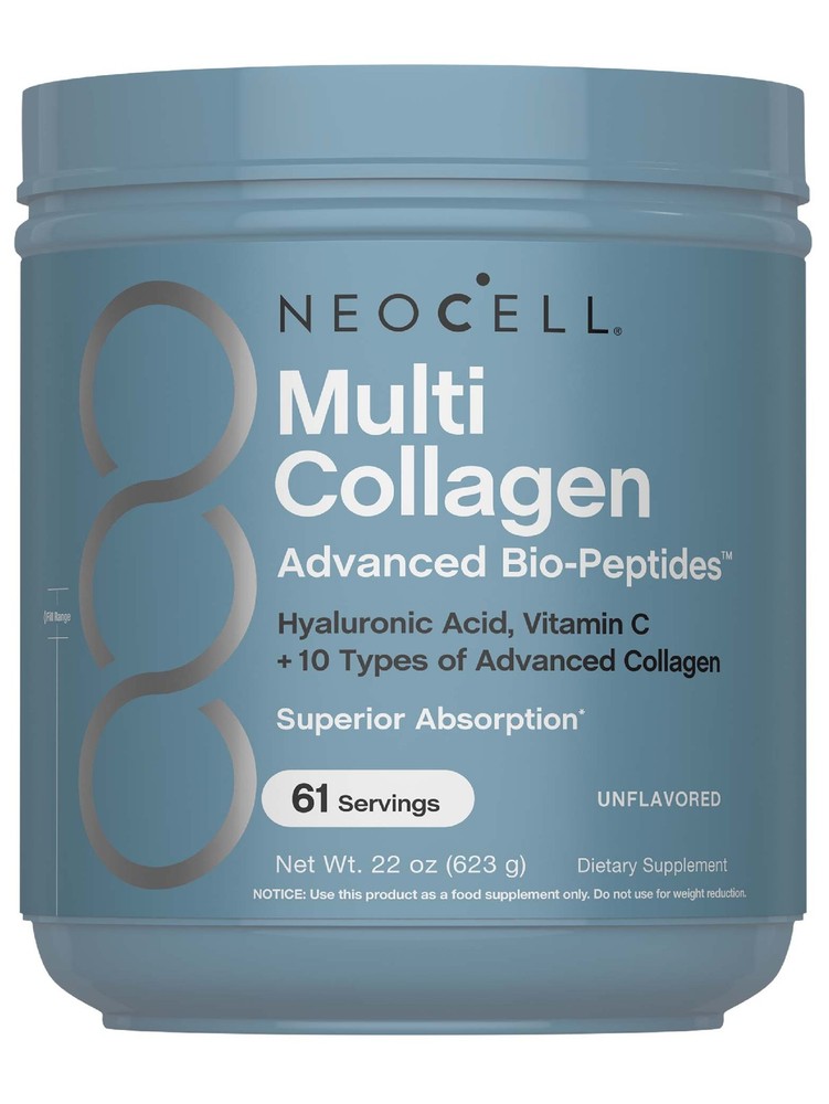 Multi Collagen Advanced Bio-Peptides | 22 Oz | Unflavored | by NeoCell