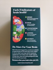 Neuriva Brain Health Original 5 Fuel for Memory Focus Concentration 45 Tab 07/26