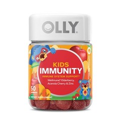 OLLY Kids Sleep & Immunity Gummies Melatonin Elderberry 50 Count
