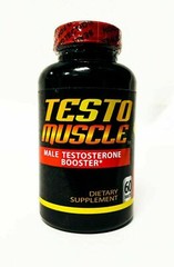 TestoMuscle Testosterone Booster 60 Tablets – Stronger than Monster Test Booster