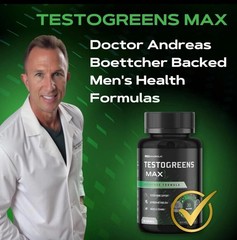 Daily Men’s Greens Supplement – TestoGreens Max Capsules for Enhanced Vitality