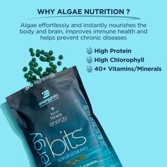ENERGYBITS – Organic Spirulina Tablets – Plant-Based 1000 Count (Pack of 1)