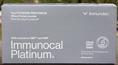 Immunocal Platinum Glutathione Precursor, 30 Pouches by Immunotec, Exp. 10/2028