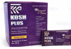 Nutritional supplement: Kosh (vanilla flavor)