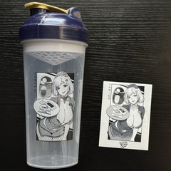 Gamer Supps Waifu Cups Mile High Club 24 fl oz Reusable Plastic Cup
