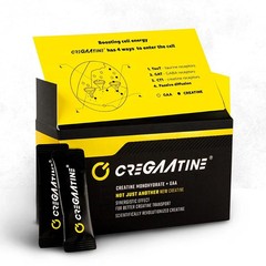 CreGAAtine Micronized Creatine Monohydrate + GAA | Increase Strength No Water.