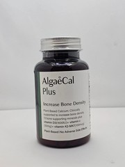 AlgaeCal Plus Stronger Bones Veggie Capsules Dietary Supplement Algae Cal 120Ct