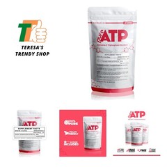 BulkStimulants Pure ATP Adenosine Triphosphate Powder – Increase Energy, Endu…