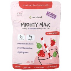 Mighty Milk, Strawberry, 11.1 oz (315 g)