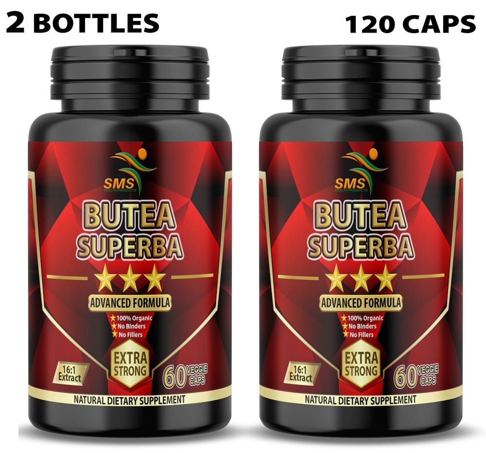 Butea Superba Pills Red Kwao Krua 1000mg DAILY Mens Health ORGANIC 120 CAPS
