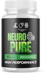 NeuroPure Nerve Health Support Supplement Capsules Natural 1 Pack 60Ct